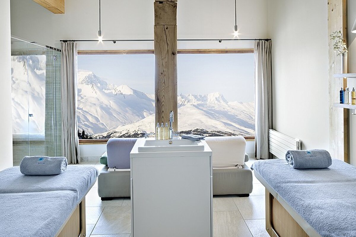 Deep Nature Spa, Les Arcs 1950 treatment room