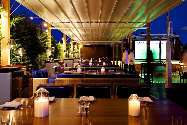 Downtown Ibiza Restaurant, Ibiza Town restaurant terrasse