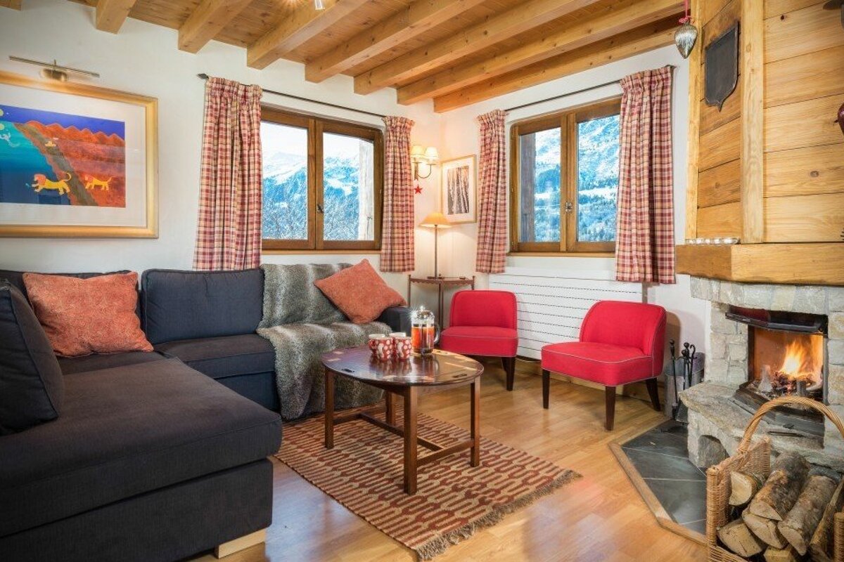 La Tourterelle Chalet, Meribel Village lounge
