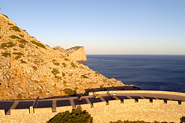 Road biking in Palma de Mallorca