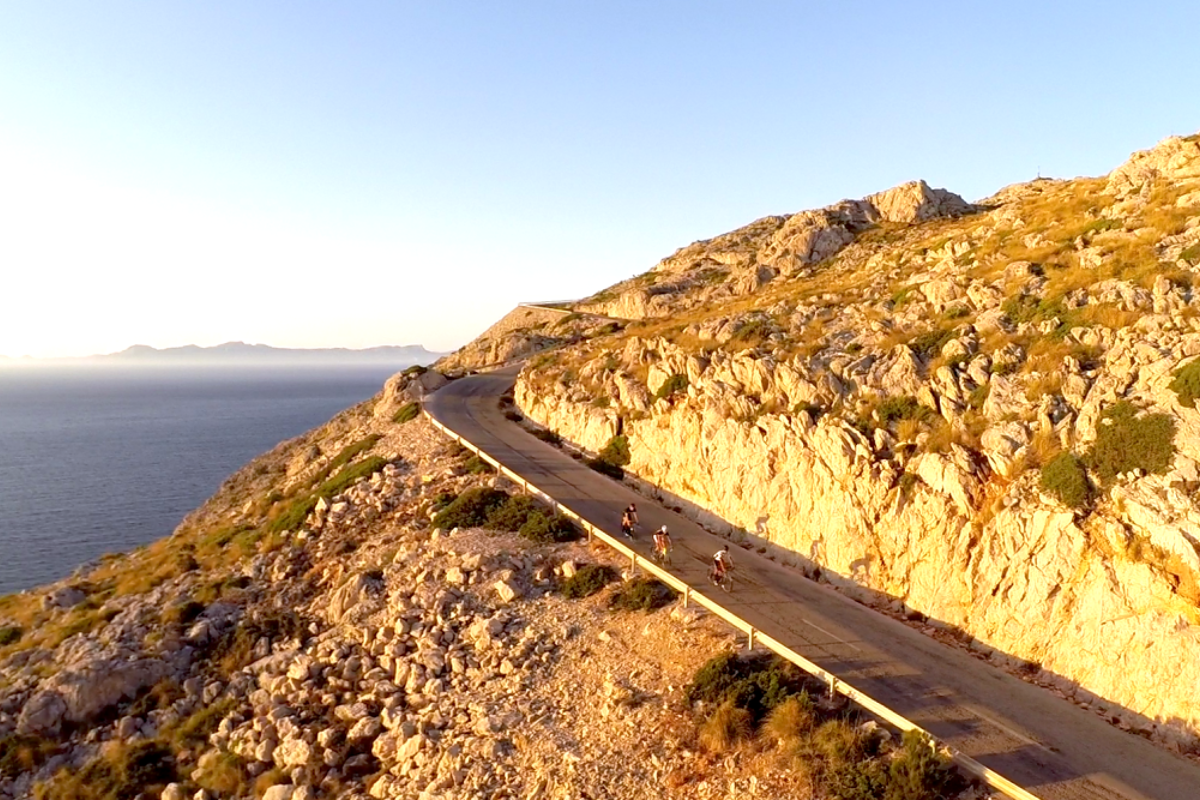 Road biking in Palma de Mallorca