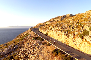 Road biking in Palma de Mallorca