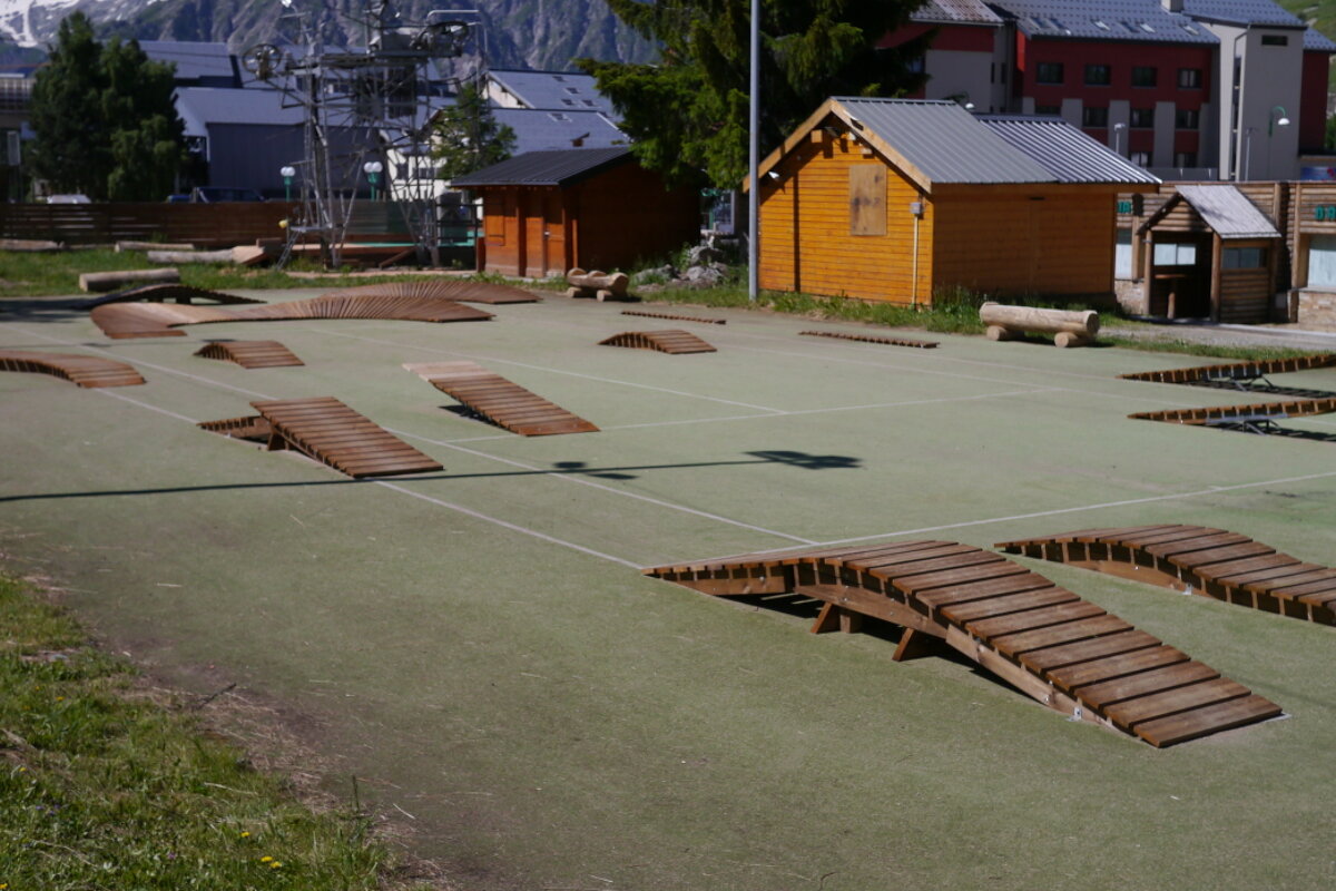 mountain bike skills zone