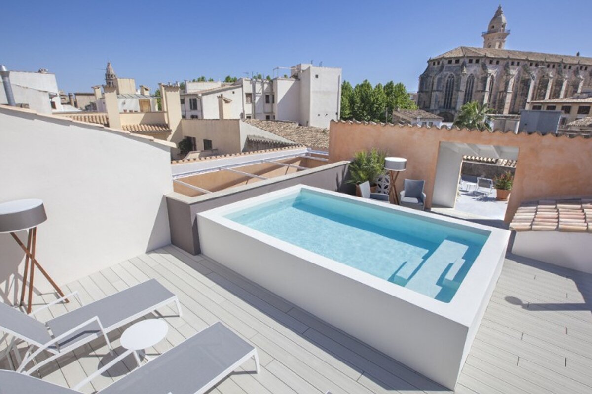 Posada Terra Santa Boutique Hotel, Palma de Mallorca swimming pool