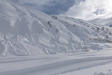 Snow storms & sun in Val d'Isere this week