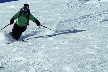 Snow storms & sun in Val d'Isere this week