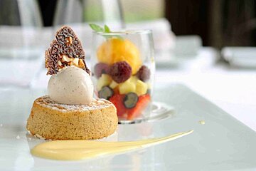Bens d'Avall Restaurant, nr Deia-Soller dessert