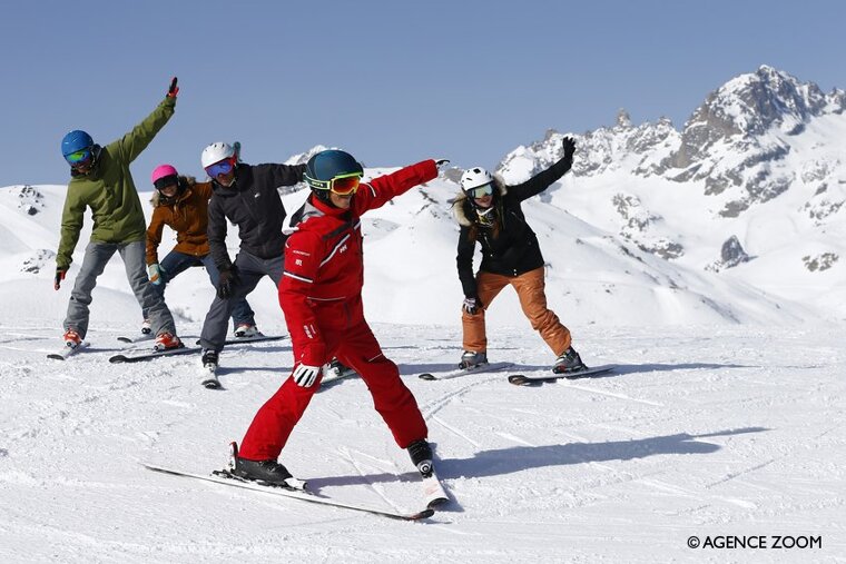 ESF Ski School Private Lessons, La Plagne Soleil