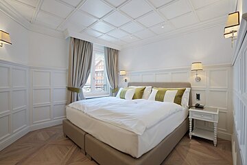 Grand Hotel des Alpes, Chamonix double bedroom