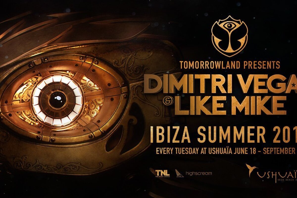 Tomorrowland presents Dimitri Vegas & Like Mike at Ushuaia, Playa d'en Bossa