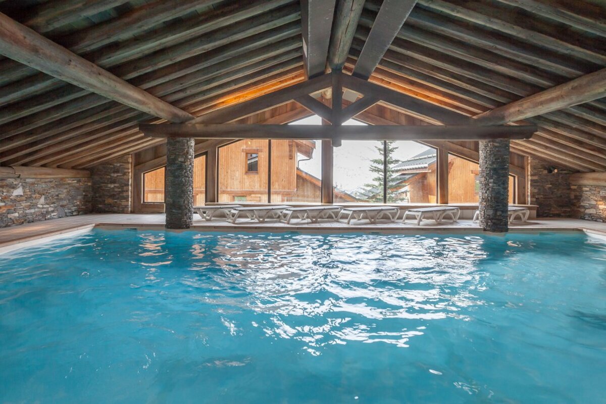 4 bed apartments - Les Alpages de Reberty Premium, Les Menuires pool