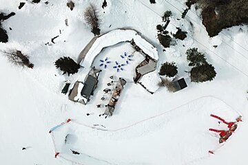 Bar Fort Colorado, Plagne Centre exterior