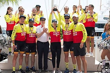 Royal victory at 2018 Riviera Water Bike Challenge