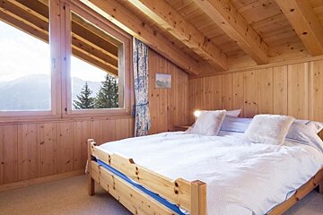 Scops 522 Apartment, Verbier - Centre double bedroom