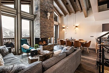 Yellowstone Lodge - No.3 Chalet, La Tania lounge