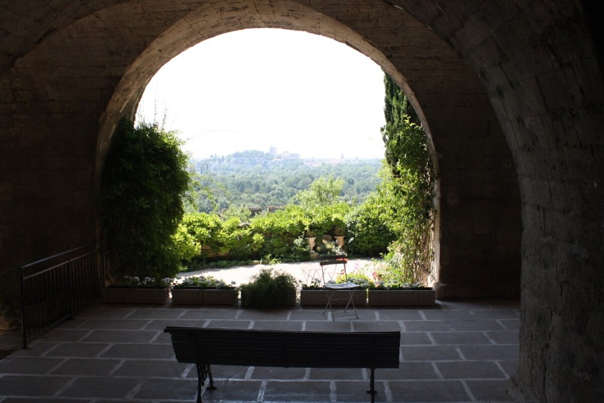 stone flooring and ceilings in a fortress