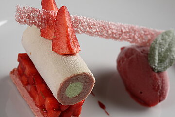 Albert Premier Restaurant, Chamonix dessert