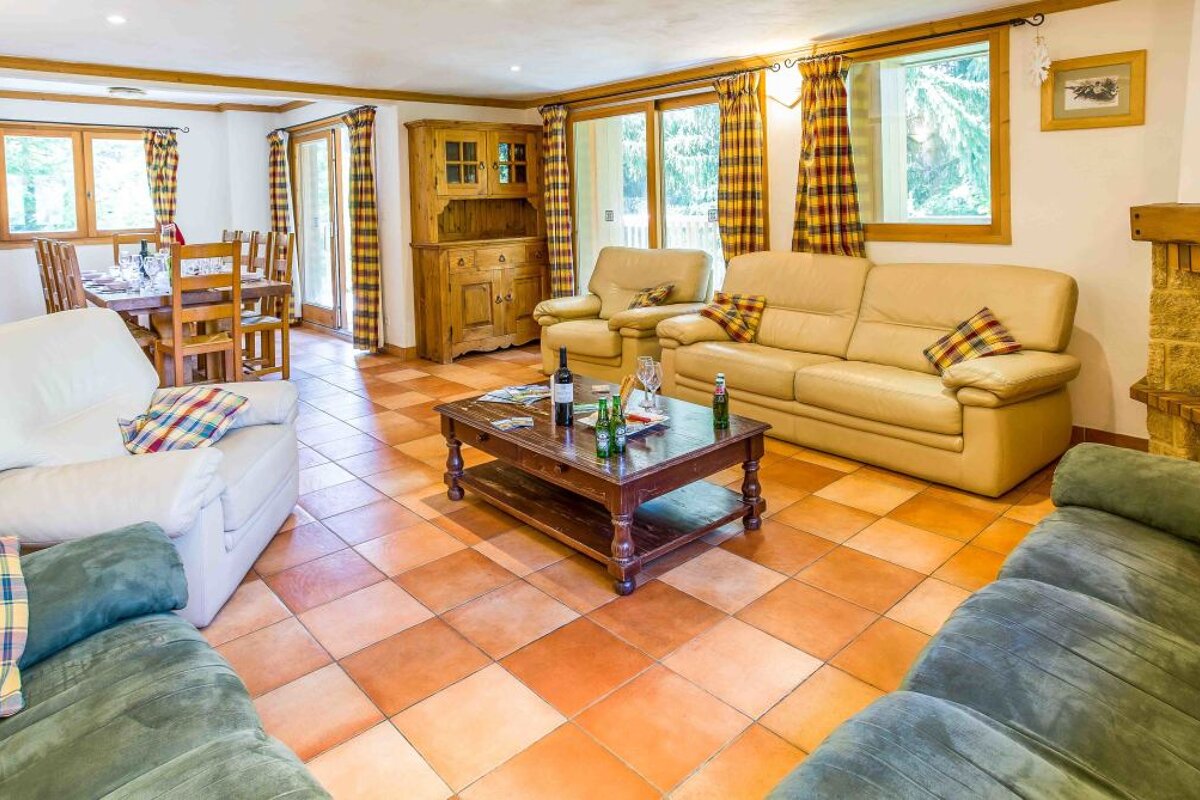 Beau Vallon Chalet, La Tania lounge