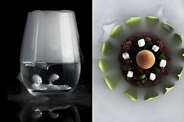 Kintessence Restaurant, Courchevel  dessert