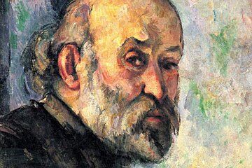 Paul Cezanne, self portrait