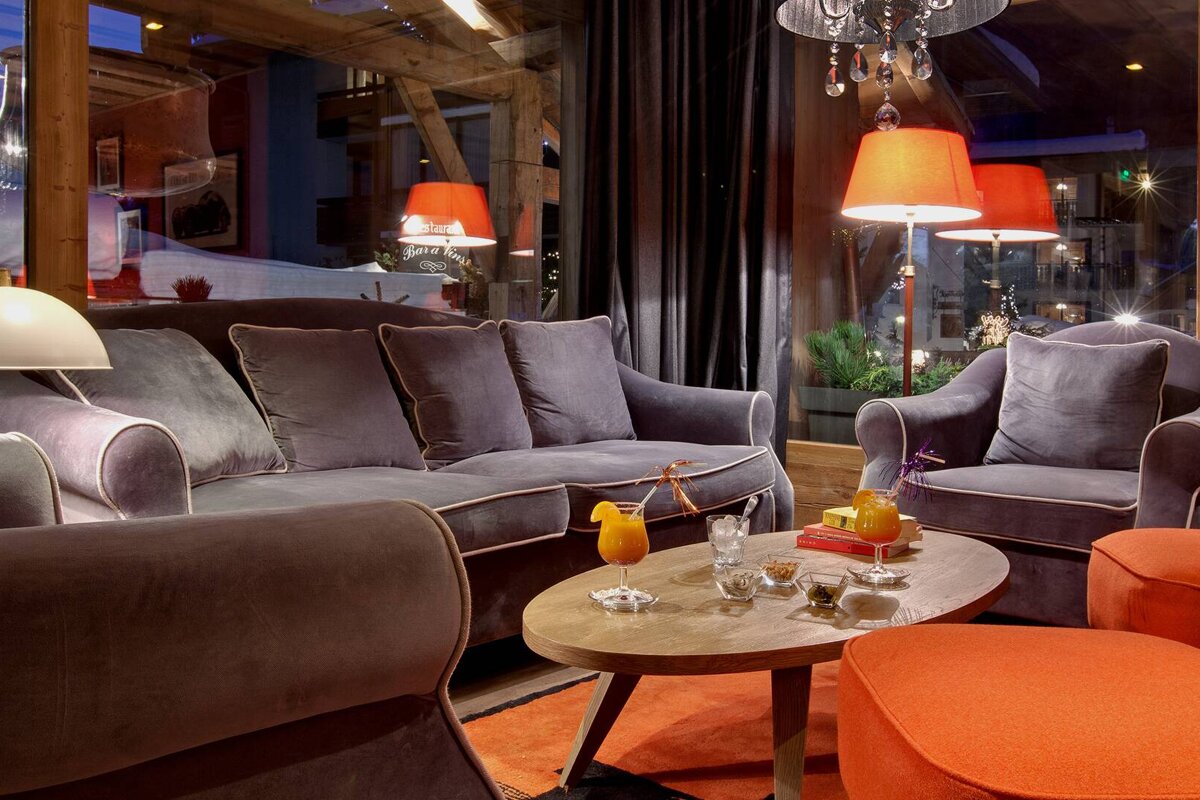 Interior at Semba Tapas Bar in Les Gets