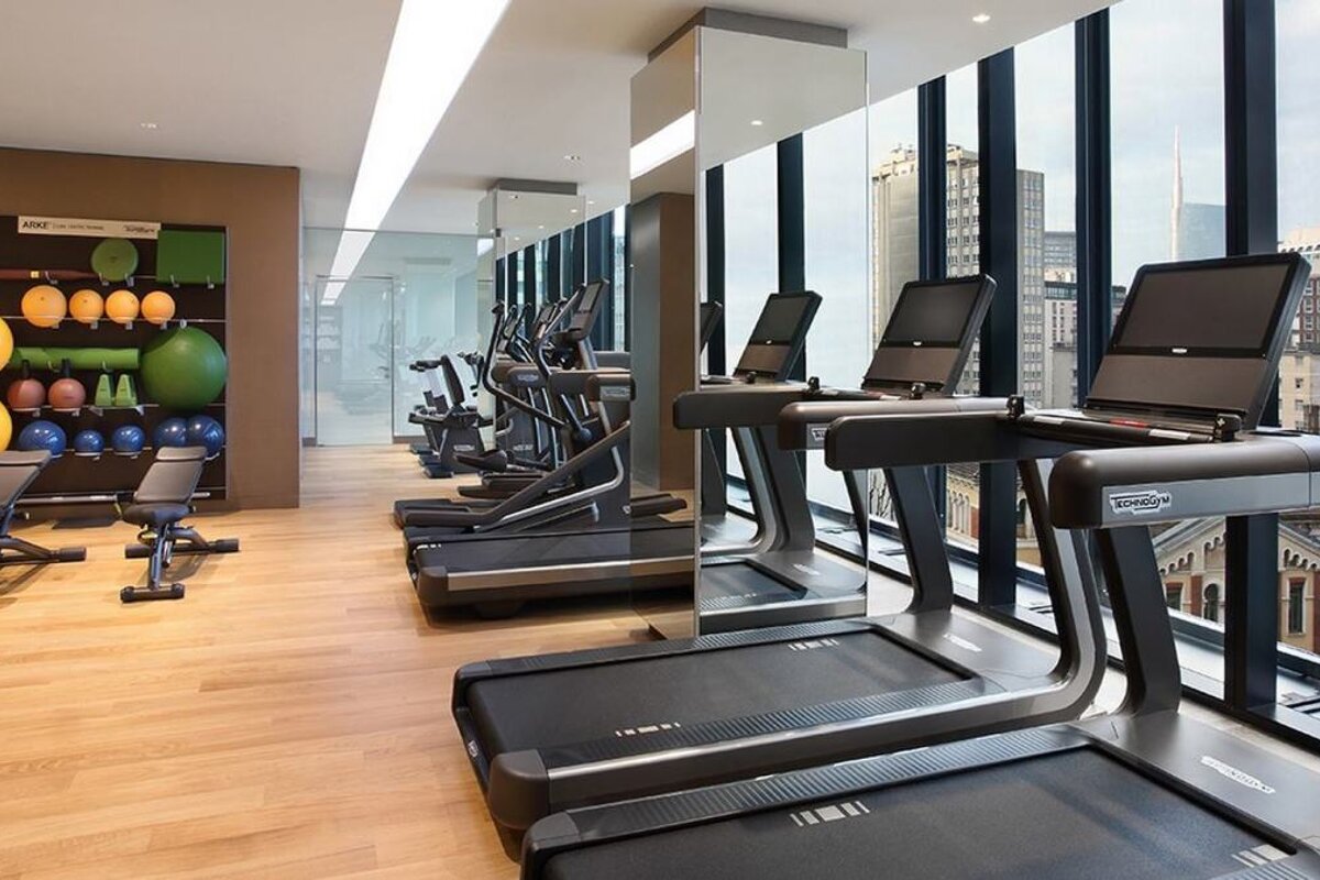 Shiseido Spa, Milan - Centre gym room