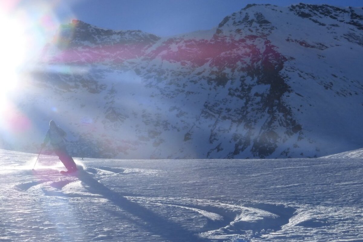 sunshine & snow