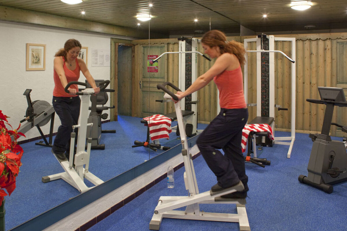 Le Souleil'Or Hotel, Les Deux Alpes gym room