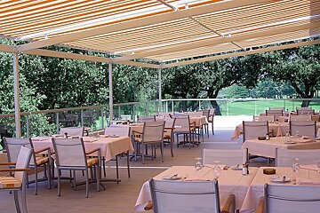 Monte-Carlo Golf Club, La Turbie restaurant terrasse