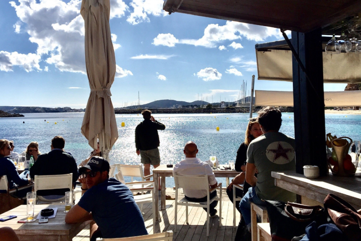 Roxy's Beach Bar, Puerto Portals terrace