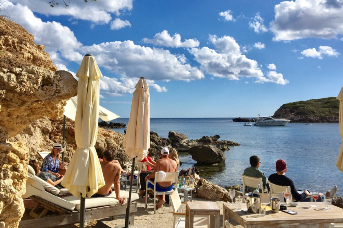 Roxy's Beach Bar, Puerto Portals terrace