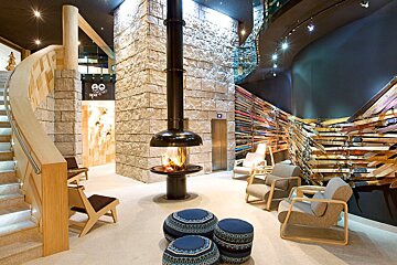 Altapura Hotel, Val Thorens lobby