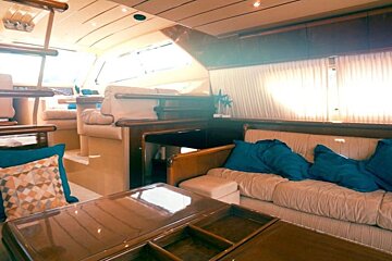 Ferretti 175 Fly 18m Motor Yacht, Puerto de Palma saloon
