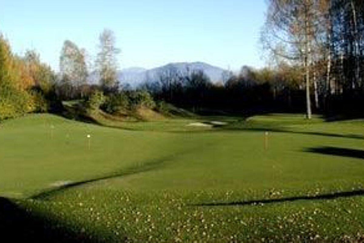 Iles Borromees Golf Course, Stresa green