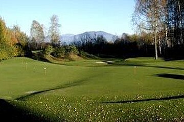 Iles Borromees Golf Course, Stresa green