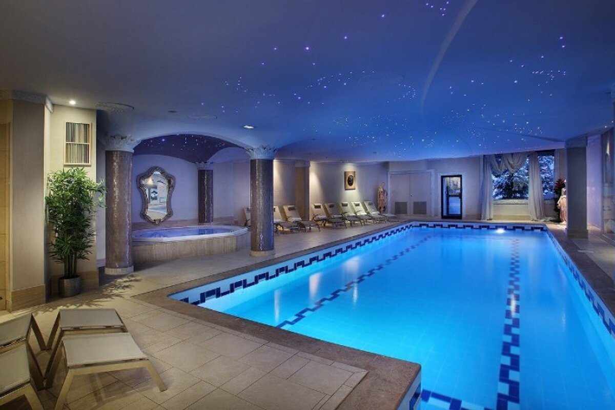 Le Lana Hotel, Courchevel indoor swimming pool