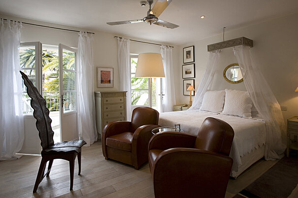 Pastis Hotel, Saint Tropez double bedroom