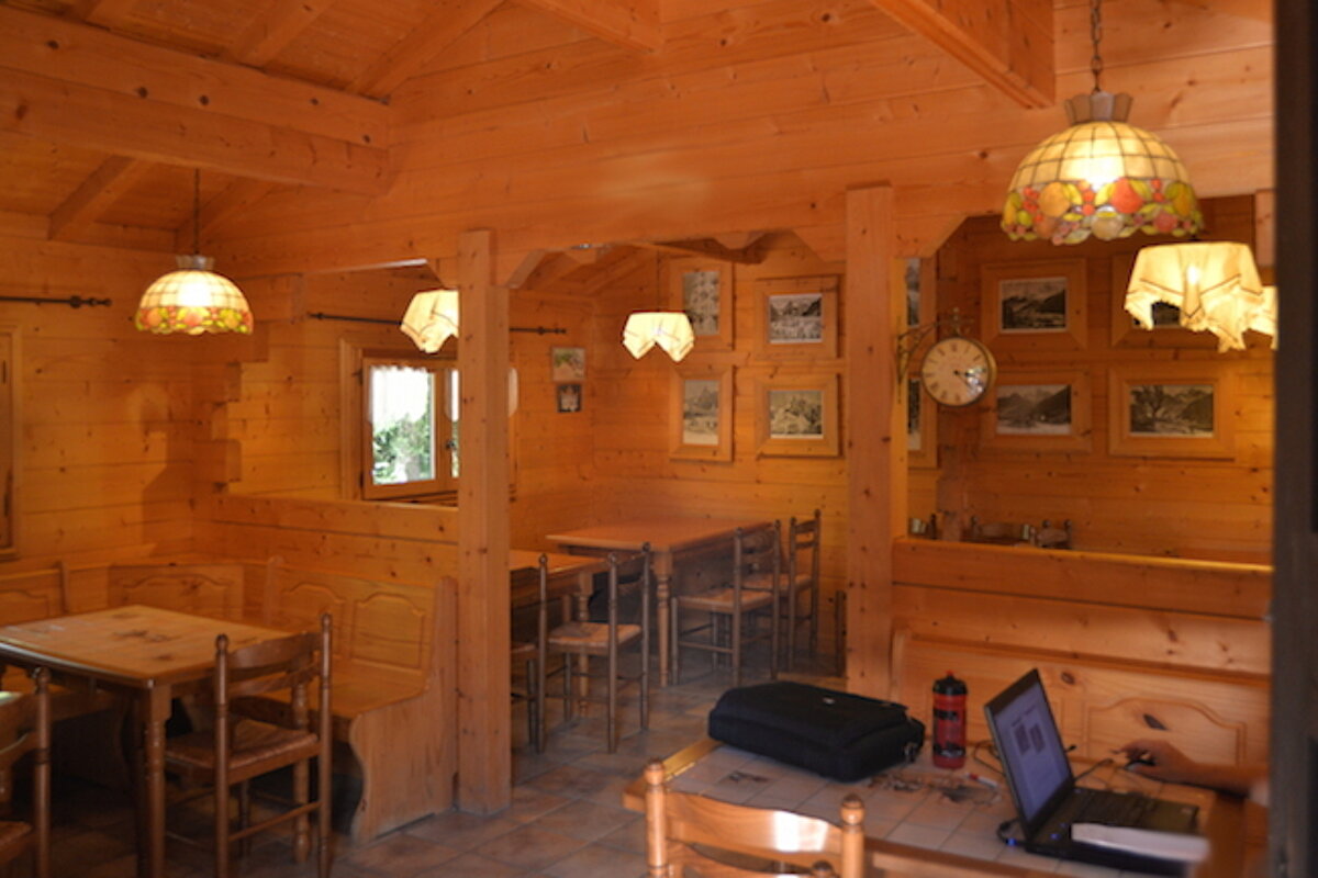 Camping Mer de Glace, Les Praz area