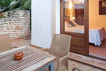 Can Planells Hotel, San Miguel terrace