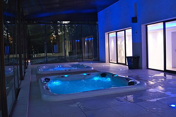 Carita Provence Spa, Gordes jacuzzi