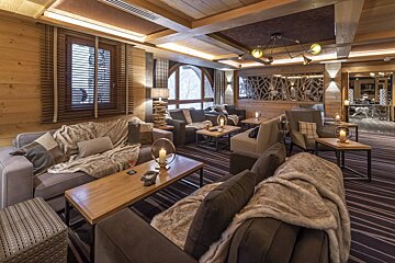 Le Kaila Hotel, Meribel lounge room