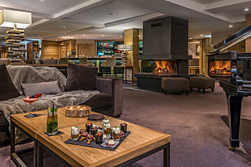 Le Kaila Hotel, Meribel lounge room