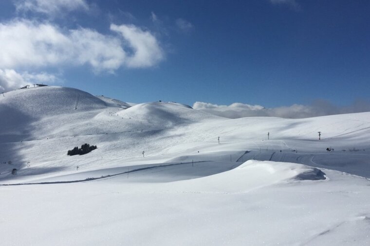Recent snowfall brings great conditions to Alpe d'Huez