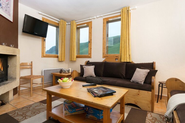 Alpages No.1 Chalet, La Plagne Soleil lounge