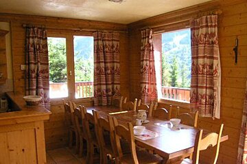 Morel Chalet, Meribel - Rond Point / Altiport dining room 
