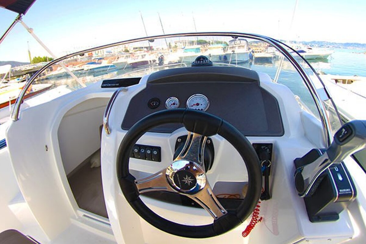 7 Person Motor Boat,  cockpit