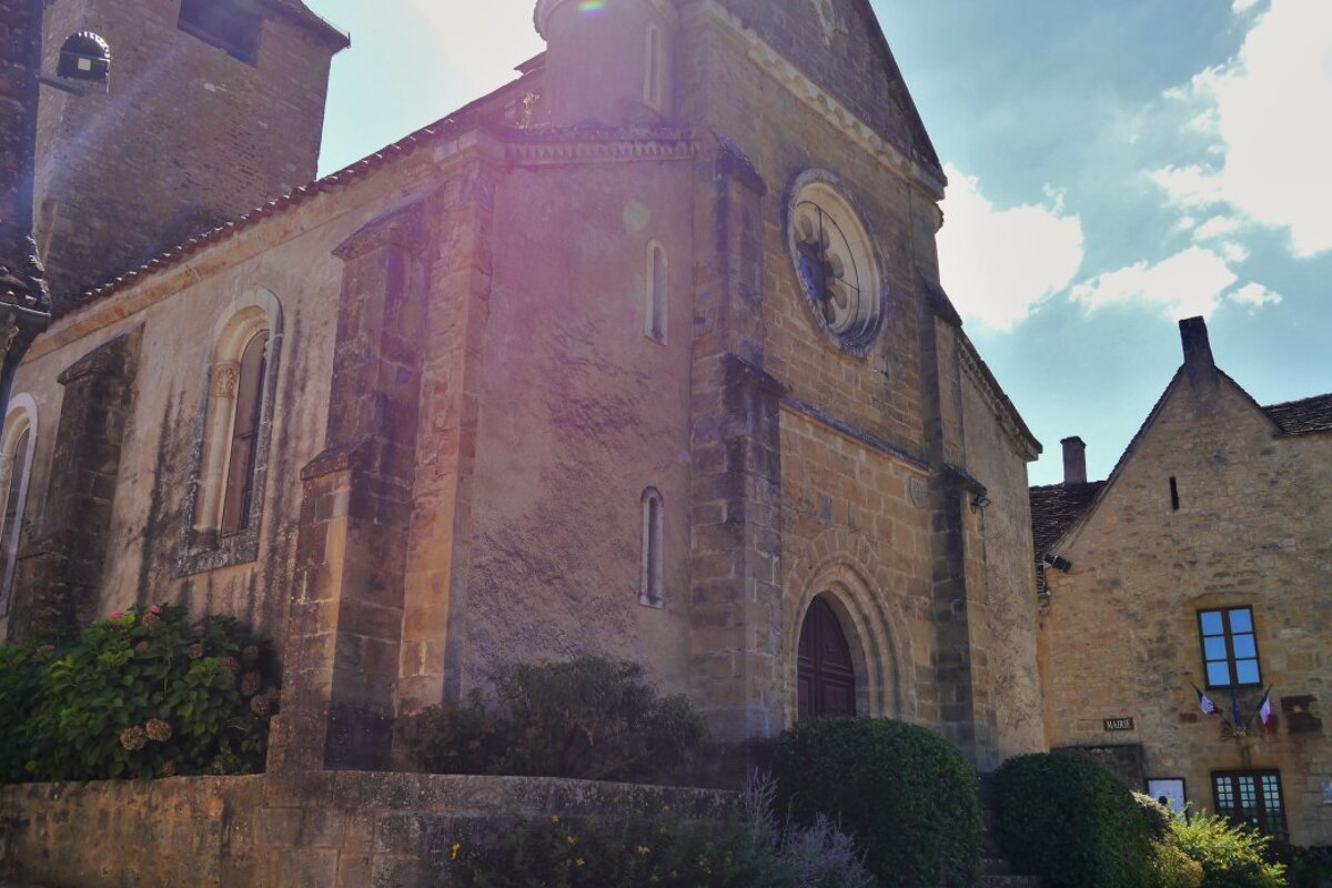 The church in Autoire