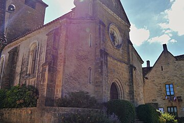 The church in Autoire