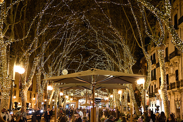 Christmas Lights Switched On, Palma Centre & Marina