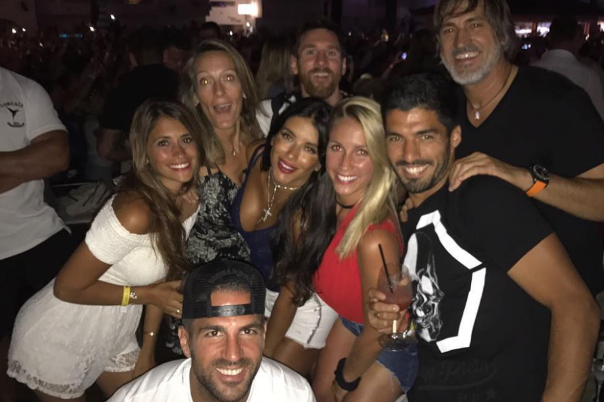 Messi's pre-wedding holiday in Ibiza